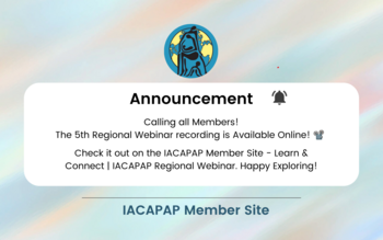 Announcement - The 5th IACAPAP Regional Webinar Recording is now online