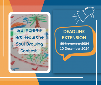 New Deadline for the Third IACAPAP Art Heals the Soul Drawing Contest