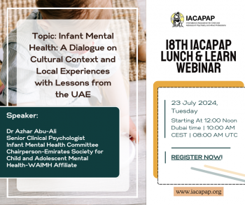 18th IACAPAP Lunch &amp; Learn Webinar