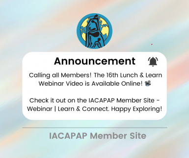 Announcement - The 16th IACAPAP Lunch &amp; Learn Webinar Recording is now online