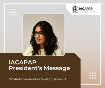 IACAPAP President's Message Sep 2026