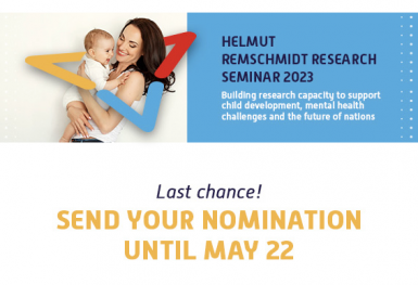 The deadline for nominations for the Helmut Remschmidt Research Seminar (HRRS 2023) has been extended