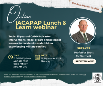 13th IACAPAP Lunch &amp; Learn Webinar
