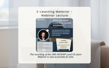 Announcement | The recording of the 24th IACAPAP Lunch &amp; Learn Webinar is now accessible for free