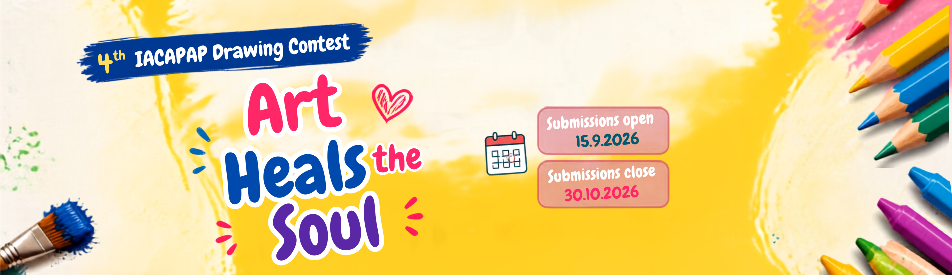 The 4th IACAPAP Art Heals the Soul Drawing Contest is Coming Soon!!