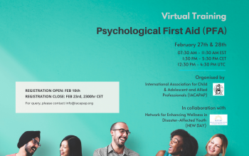 Virtual Training Course - Psychological First Aid