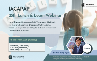 25th IACAPAP Lunch &amp; Learn Webinar